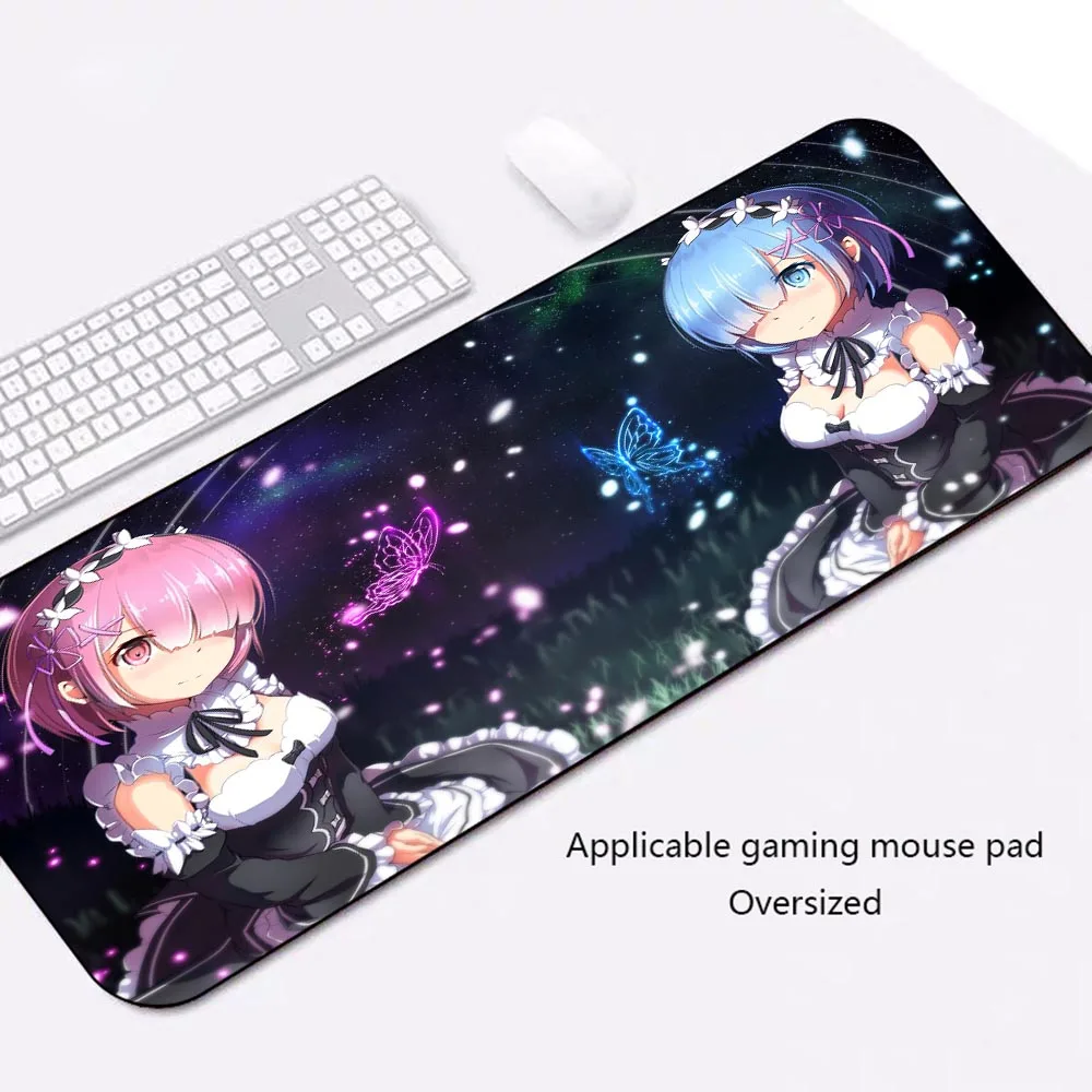 GuJiaDuo Anime Mouse Pad Rem 2B Notebook PC Mini Desktop Locking Keyboard Carpet Gamer Accessories 90x40 Large Mousepad Desk Mat
GuJiaDuo Anime Mouse Pad Rem 2B Notebook PC Mini Desktop Locking Keyboard Carpet Gamer Accessories 90x40 Large Mousepad Desk Mat