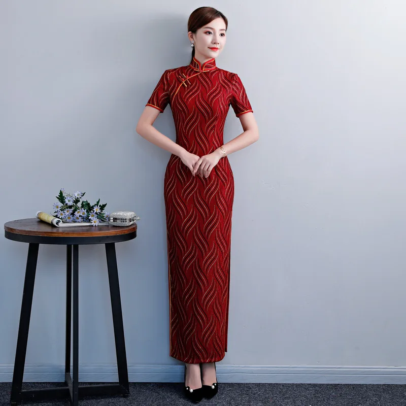 Элегантный тонкий полосатый Женский длинный Cheongsam велюр формальный банкет прямые Qipao негабаритных 2021 на весну, платье для мамы и дочки, юбка ...
Элегантный тонкий полосатый Женский длинный Cheongsam велюр формальный банкет прямые Qipao негабаритных 2021 на весну, платье для мамы и дочки, юбка ...