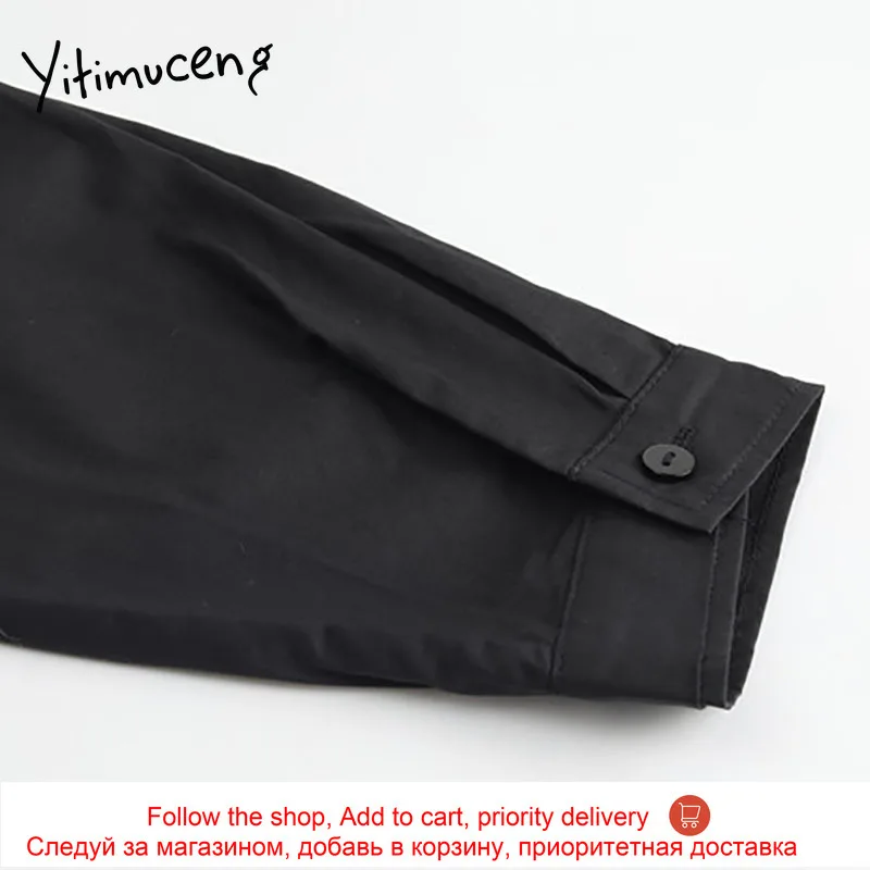 Yitimuceng Vintage Print Blouse Women Button Shirt Loose Black Spring 2021 New Long Sleeve Turn-down Collar Single Breasted Tops
Yitimuceng Vintage Print Blouse Women Button Shirt Loose Black Spring 2021 New Long Sleeve Turn-down Collar Single Breasted Tops