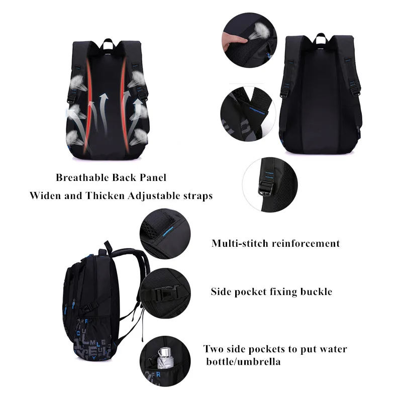 VIDOSOLA Children School Bags for Teenagers Boys Girls Primary Junior High Backpack Waterproof Satchel Kids Book Bag Mochilas
VIDOSOLA Children School Bags for Teenagers Boys Girls Primary Junior High Backpack Waterproof Satchel Kids Book Bag Mochilas