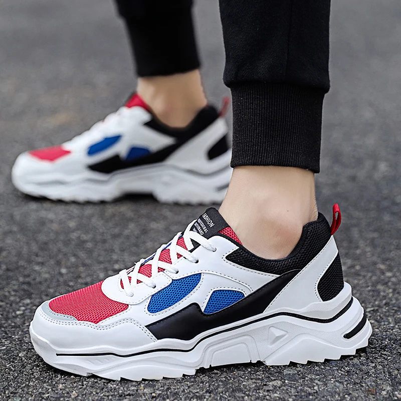 Men's Sports Shoes Casual Fitness Breathable Non-slip Shockproof Comfortable Lightweight Outdoor Wear-resistant Running Shoes
Men's Sports Shoes Casual Fitness Breathable Non-slip Shockproof Comfortable Lightweight Outdoor Wear-resistant Running Shoes