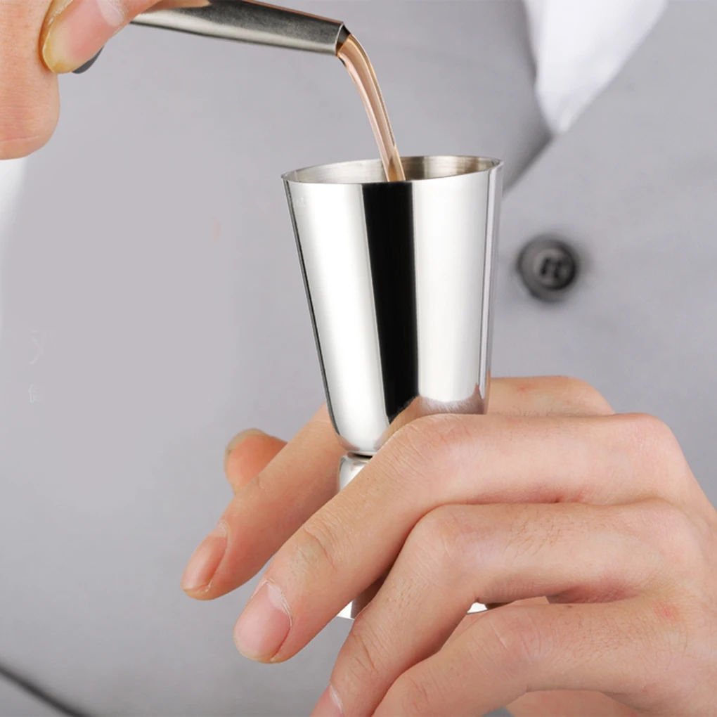1PC 25/50ml 15ml/30ml 30/45ml Stainless Steel Cocktail Shaker Measure Cup Dual Shot Drink Spirit Measure Jigger Kitchen Tools
1PC 25/50ml 15ml/30ml 30/45ml Stainless Steel Cocktail Shaker Measure Cup Dual Shot Drink Spirit Measure Jigger Kitchen Tools