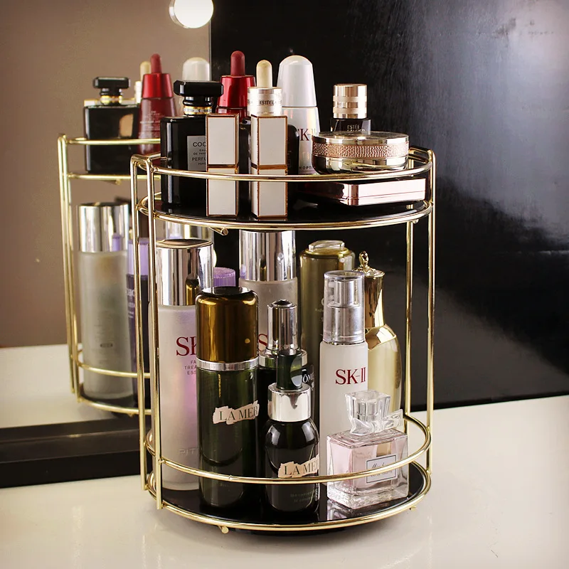 Rotating Skin Care Product Storage Toiletries Rack Desktop Cosmetic Rack Bathroom Luxury Make Up Storage Rack for Makeup Artist
Rotating Skin Care Product Storage Toiletries Rack Desktop Cosmetic Rack Bathroom Luxury Make Up Storage Rack for Makeup Artist