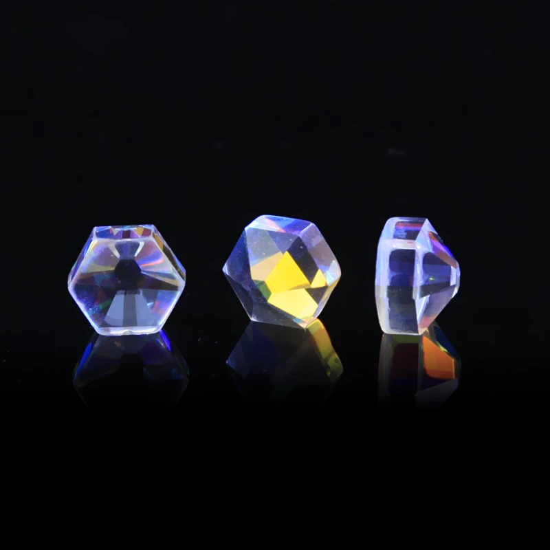 Dichroic Prism Six-Sided Bright Light X-Cube Stained Glass Prisms Crafts for Decoration Polyhedron Glass prism
Dichroic Prism Six-Sided Bright Light X-Cube Stained Glass Prisms Crafts for Decoration Polyhedron Glass prism