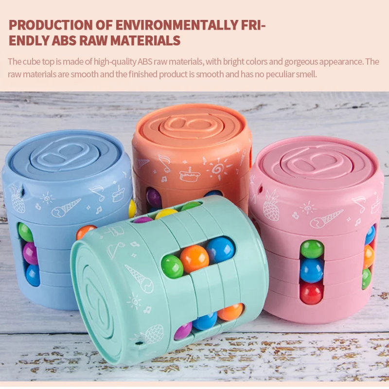 Fidget Toys Finger Top Stress Relief Toy Cylindrical Cube Spinning Top Magic Top Adult Children’s Educational Anti Stress Toy
Fidget Toys Finger Top Stress Relief Toy Cylindrical Cube Spinning Top Magic Top Adult Children’s Educational Anti Stress Toy