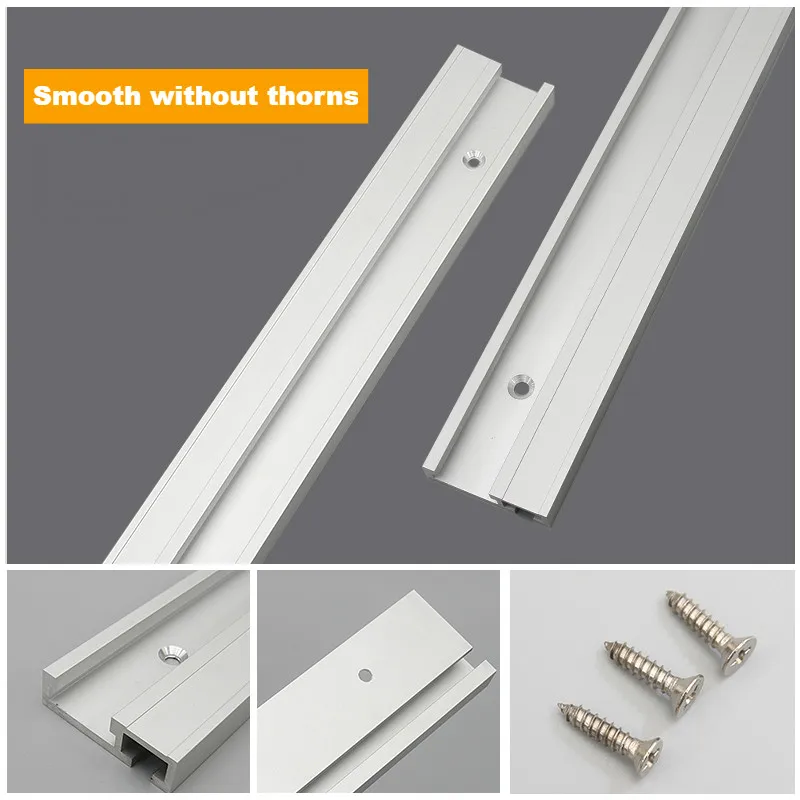T Track Aluminium Alloy T-tracks Slot Miter Track and Miter Track Stop Scale Tape Table Saw Workbench Woodworking DIY Tools
T Track Aluminium Alloy T-tracks Slot Miter Track and Miter Track Stop Scale Tape Table Saw Workbench Woodworking DIY Tools