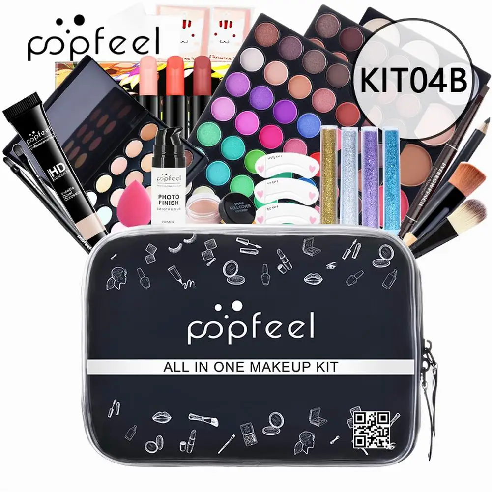 25PCS All in One Makeup Set with Concealer Palette Eyeliner Lip Stick Makeup Brush Glitter Makeup Bag Makeup Gift Set for Women
25PCS All in One Makeup Set with Concealer Palette Eyeliner Lip Stick Makeup Brush Glitter Makeup Bag Makeup Gift Set for Women