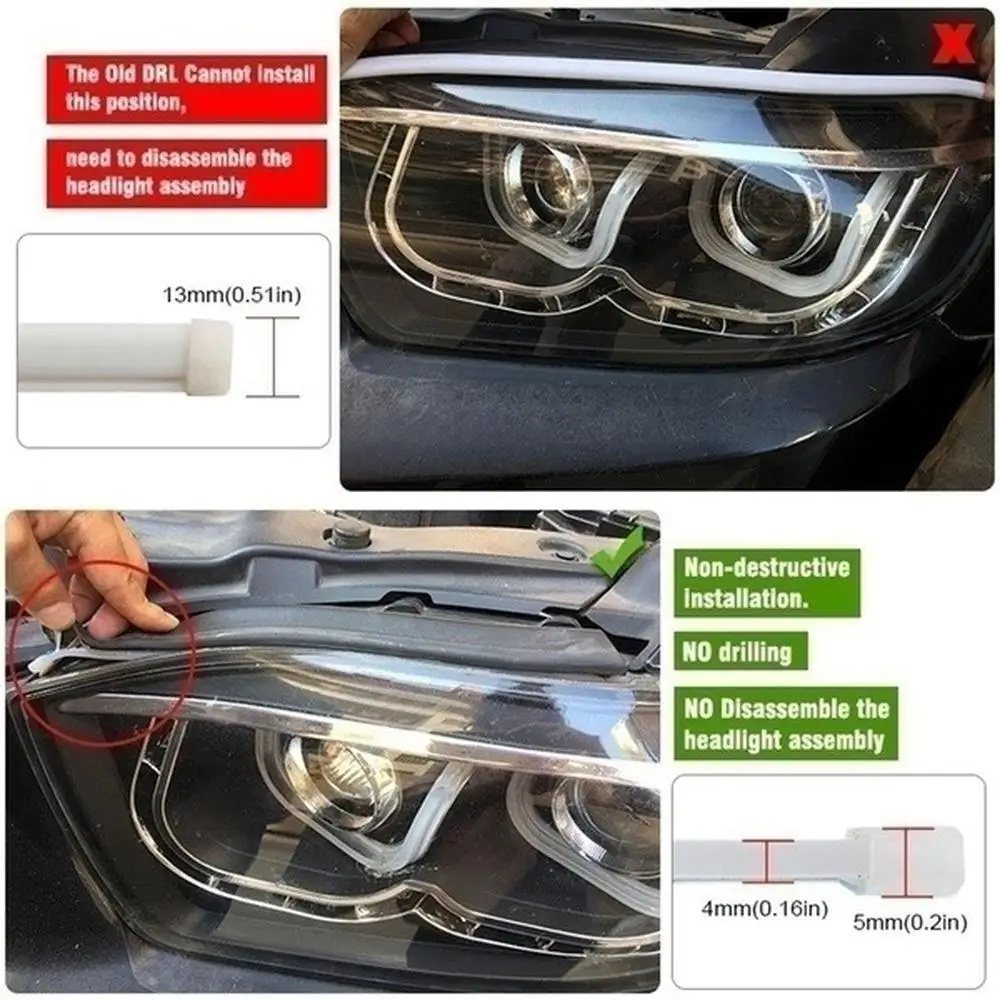 Vehemo LED Marquee Daytime Running Lights Turn Signal Remote Control CAR for Carros Accesorios Light Guide NEW Ultra Thin Flow
Vehemo LED Marquee Daytime Running Lights Turn Signal Remote Control CAR for Carros Accesorios Light Guide NEW Ultra Thin Flow