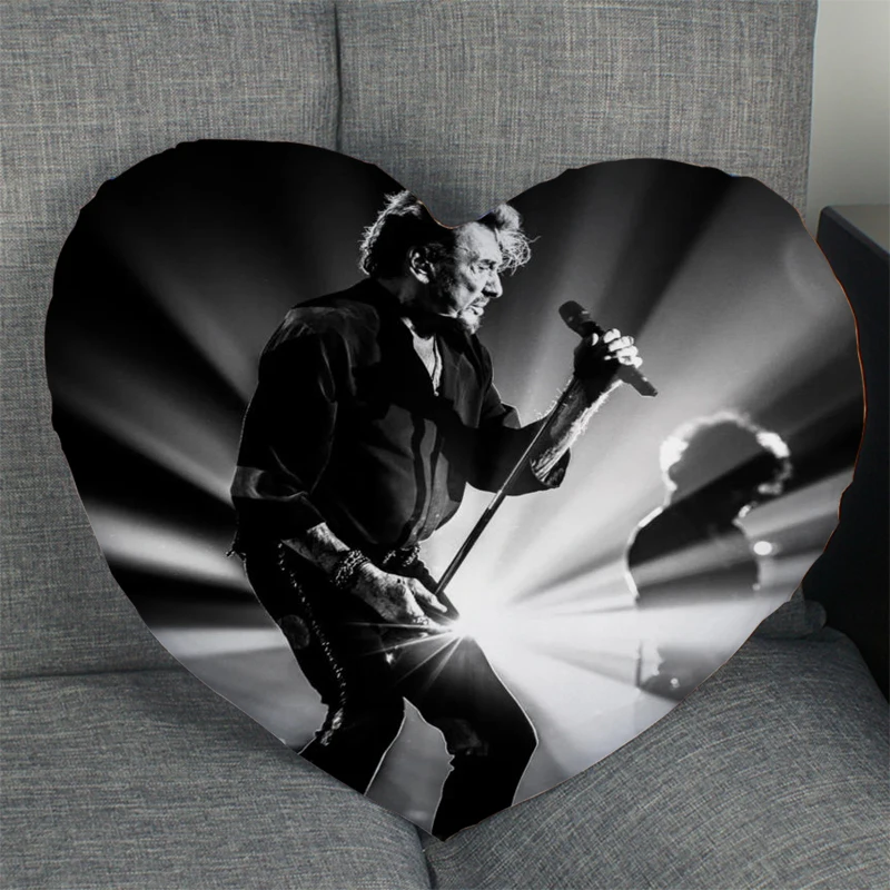 Johnny Hallyday Singer Pillow Slips Heart Shape Pillow Covers Bedding Comfortable Cushion/Good For Sofa/Home/Car Pillow Cases
Johnny Hallyday Singer Pillow Slips Heart Shape Pillow Covers Bedding Comfortable Cushion/Good For Sofa/Home/Car Pillow Cases