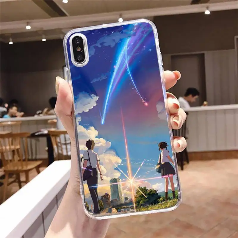 Japan anime Your Name Phone Case Transparent soft For iphone 5 5s 5c se 6 6s 7 8 11 12 plus mini x xs xr pro max
Japan anime Your Name Phone Case Transparent soft For iphone 5 5s 5c se 6 6s 7 8 11 12 plus mini x xs xr pro max