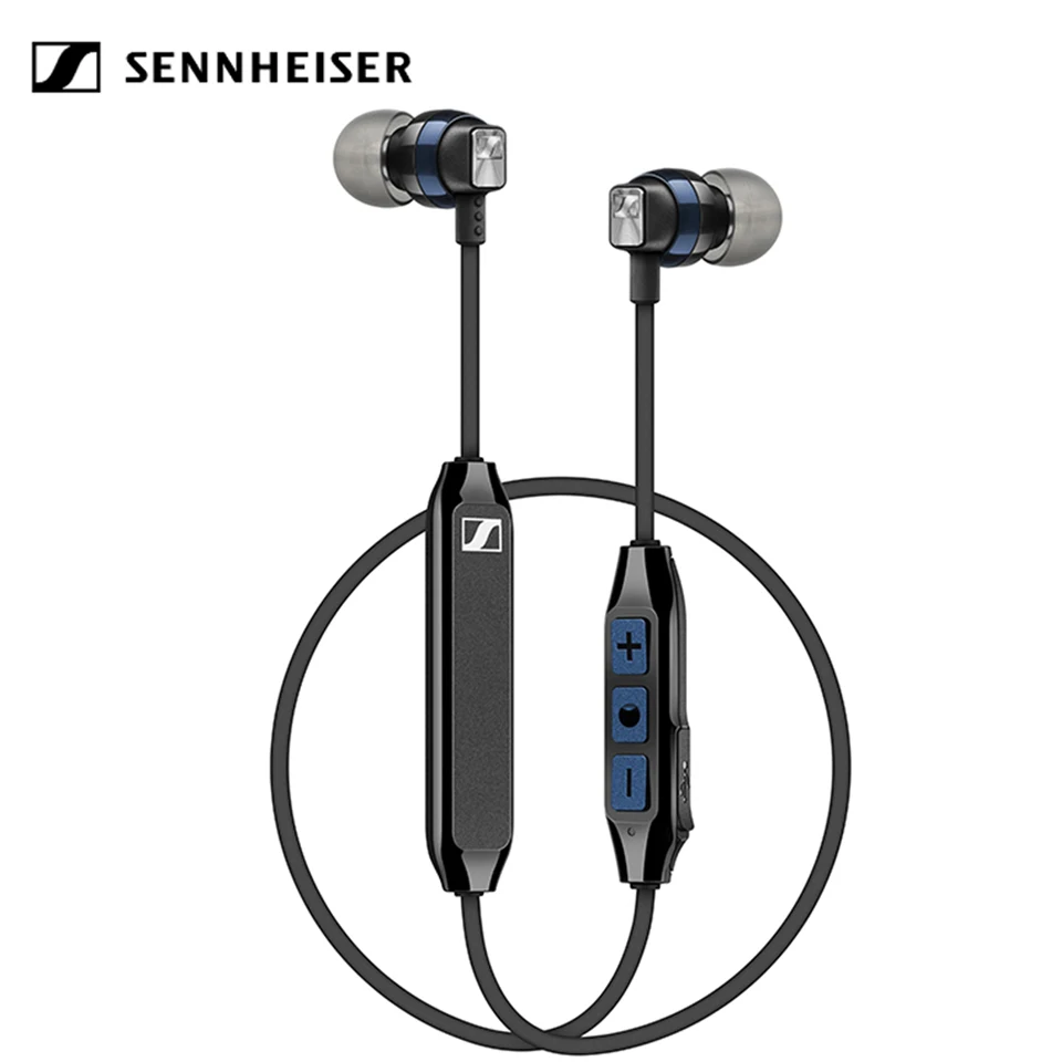 

New Sennheiser CX 6.00BT Bluetooth In-Ear Earphones Stereo Headset Earbuds Sport Noise Canceling Line Control Running Headphones