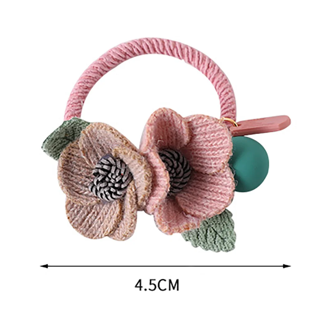 New Wool Two Flowers Hair Scrunchie Simple Elastic Hair Bands Girls Knitting Cute Rubber Band Headband Fashion Hair Accessories
New Wool Two Flowers Hair Scrunchie Simple Elastic Hair Bands Girls Knitting Cute Rubber Band Headband Fashion Hair Accessories