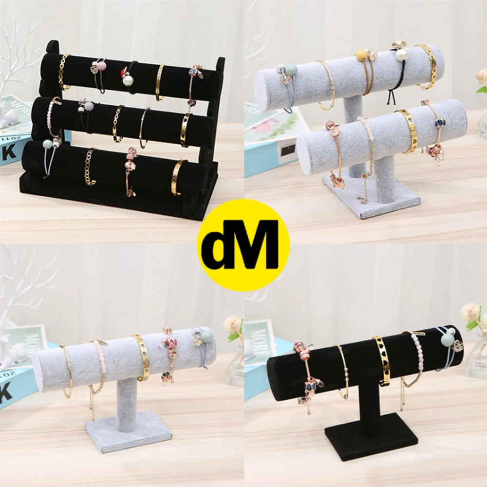 DM 1/2pcs Set Suede Jewelry Rack Multicolored Rope Display Cylinder Stand One/Two/Three Layer Bracelet Holder 2021 Good Quality
DM 1/2pcs Set Suede Jewelry Rack Multicolored Rope Display Cylinder Stand One/Two/Three Layer Bracelet Holder 2021 Good Quality