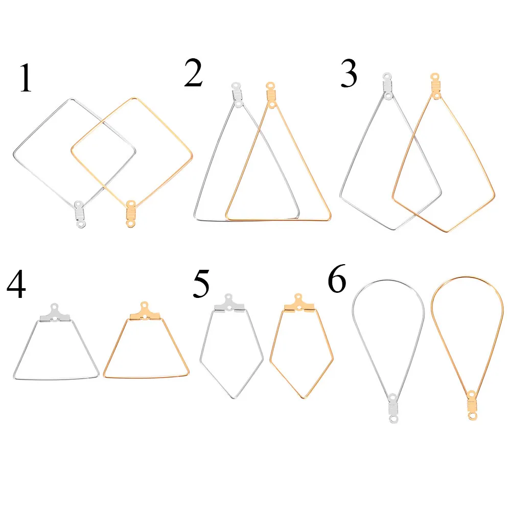 20pcs/lot Stainless Steel Ear Wire Pendant Earring Hook Hoop Frame Connector Geometric Accessories For Diy Jewelry Making
20pcs/lot Stainless Steel Ear Wire Pendant Earring Hook Hoop Frame Connector Geometric Accessories For Diy Jewelry Making