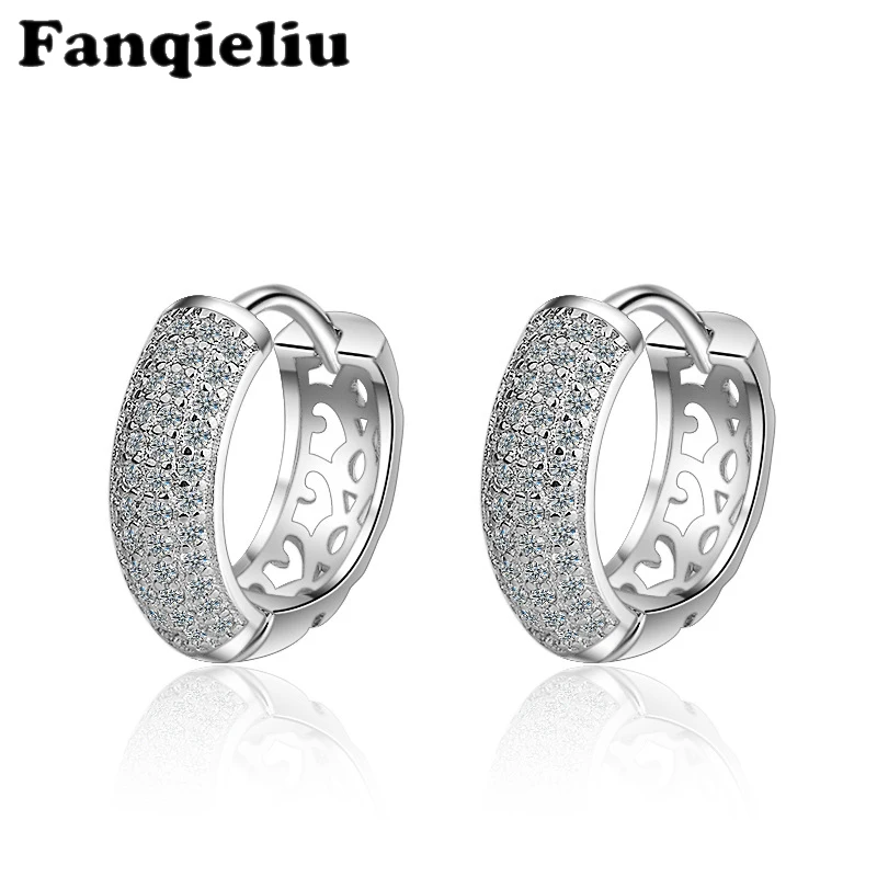 Fanqieliu Brand Style Luxury Gift Girl Crystal Hoop Earrings 925 Sterling Silver For Women Jewelry FQL20029
Fanqieliu Brand Style Luxury Gift Girl Crystal Hoop Earrings 925 Sterling Silver For Women Jewelry FQL20029