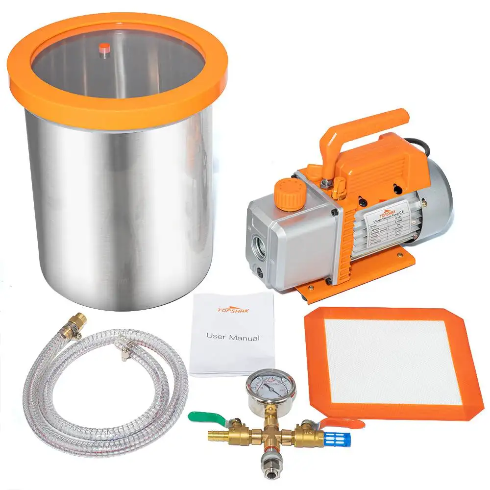 Electric Vacuum Pump Air Compressor With 3 Gallon Vacuum Chamber 3.0 CFM Air Pump Tool Kit High Pressure Safety Valve US AU
Electric Vacuum Pump Air Compressor With 3 Gallon Vacuum Chamber 3.0 CFM Air Pump Tool Kit High Pressure Safety Valve US AU