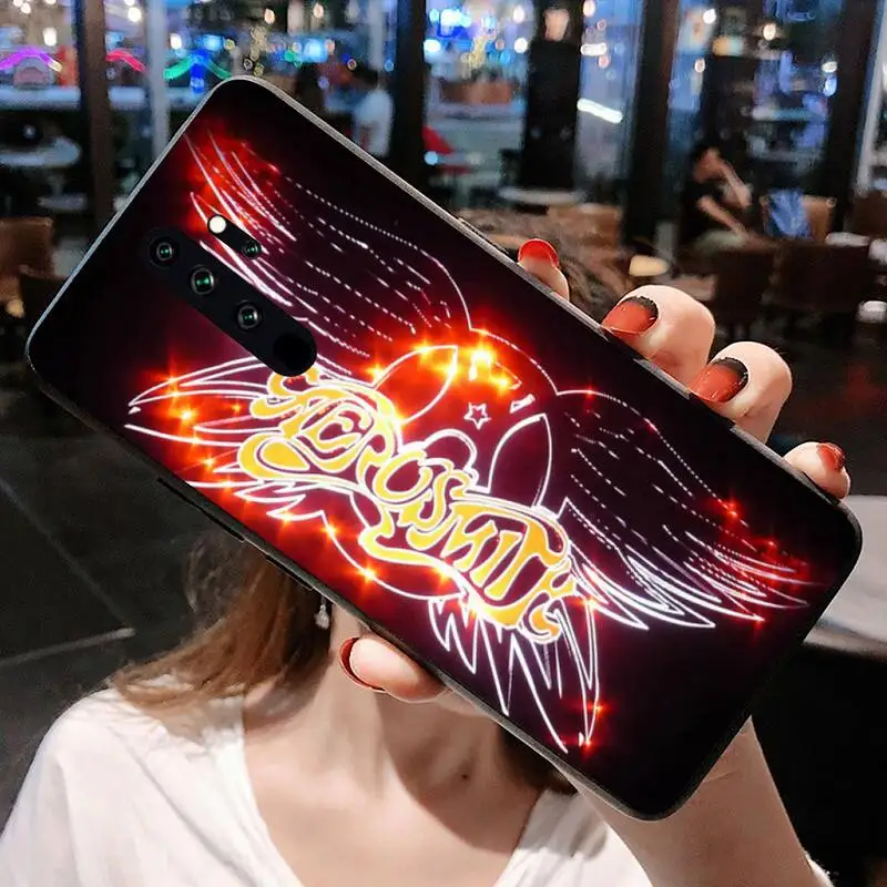 Рок-группы Aerosmith чехол для телефона чехол-накладка Redmi Note 9 8 8T 8A 7 6 6A экшн-камеры Go Pro