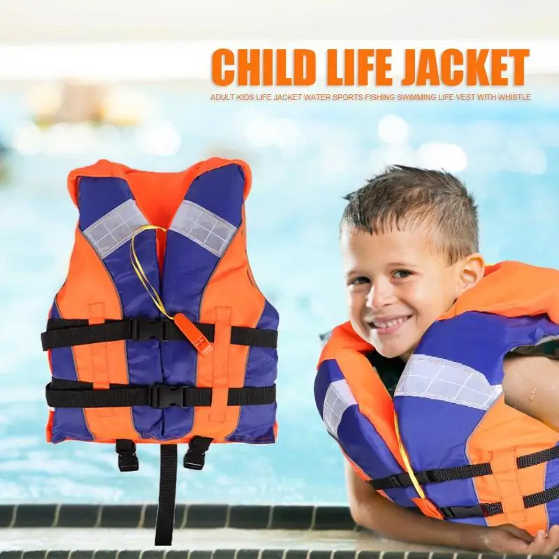 Kids Life Jacket Children Swimming Boating Life Vest with Whistle Reflective Strips Safety Life Vest Water Sports Protection
Kids Life Jacket Children Swimming Boating Life Vest with Whistle Reflective Strips Safety Life Vest Water Sports Protection