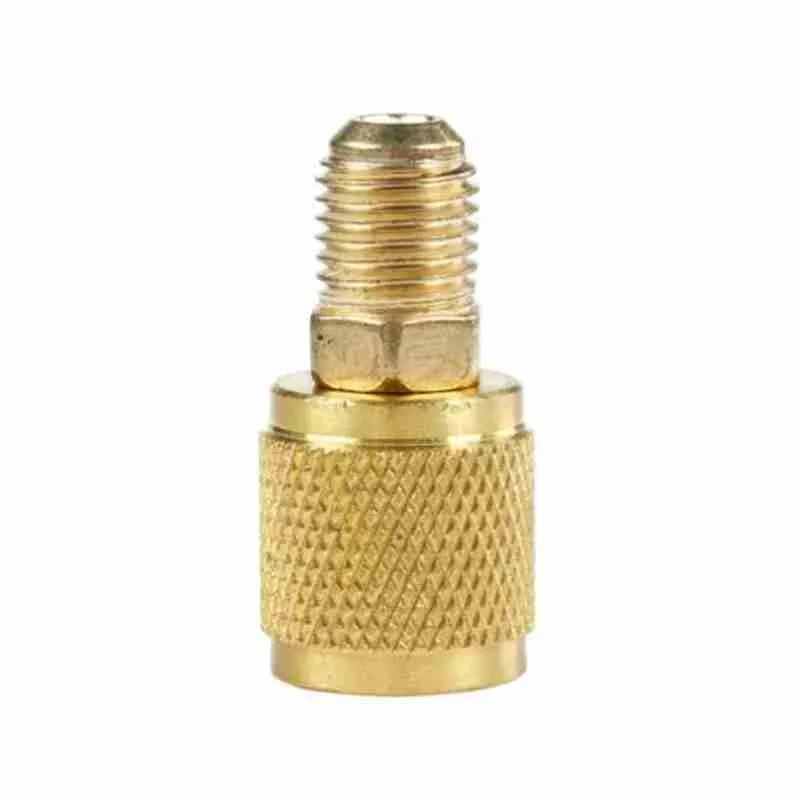 Brass R410A Adapter For Refrigerant HVAC Mini Split Conditioners Hose Pump 1/4" 5/16" Air to Male Charging Female O0F5
Brass R410A Adapter For Refrigerant HVAC Mini Split Conditioners Hose Pump 1/4" 5/16" Air to Male Charging Female O0F5