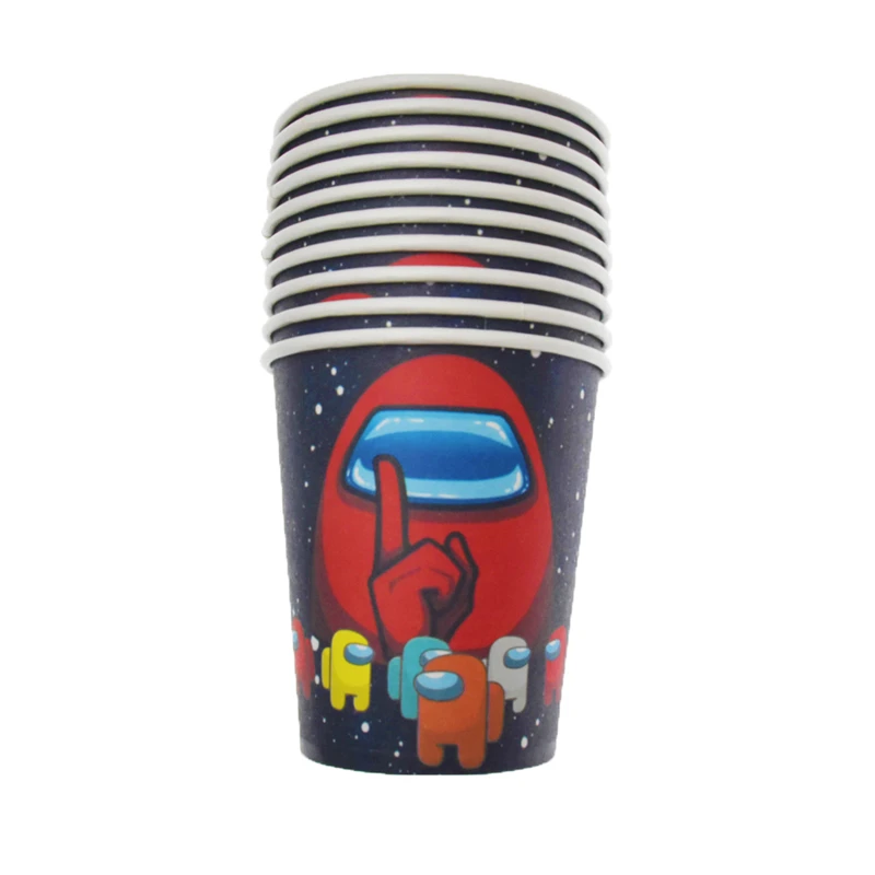 Among Us Theme Party Supplies Disposable Tableware Cup Plate Napkin Happy Birthday Party Decor Kids Shower Favorite Decoration
Among Us Theme Party Supplies Disposable Tableware Cup Plate Napkin Happy Birthday Party Decor Kids Shower Favorite Decoration