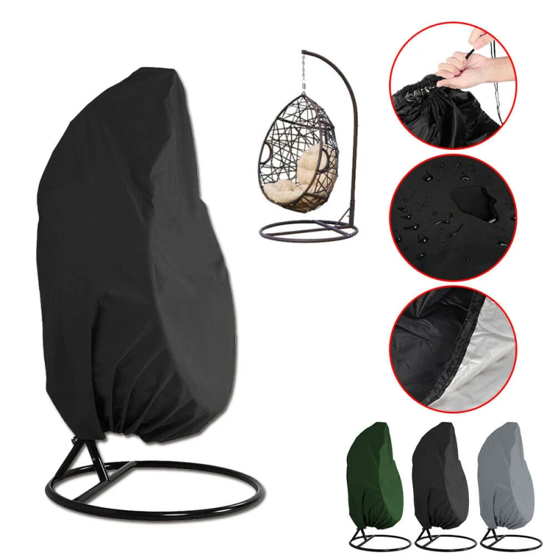 Waterproof Balcony Furniture Cover Hanging Egg Swing Chair Protective Cover Outdoor Garden Furniture Garden Swing Home cocina
Waterproof Balcony Furniture Cover Hanging Egg Swing Chair Protective Cover Outdoor Garden Furniture Garden Swing Home cocina