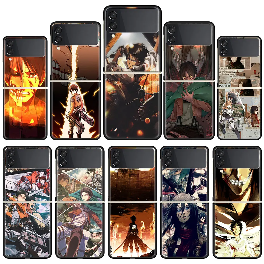 Anime Attack On Titan Folding Phone Case for Samsung Galaxy Z Flip 6.7" Hard PC Cover Capa Galaxy Z Flip3 5G Funda Coque Housing
Anime Attack On Titan Folding Phone Case for Samsung Galaxy Z Flip 6.7" Hard PC Cover Capa Galaxy Z Flip3 5G Funda Coque Housing