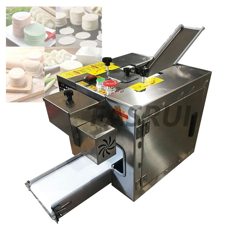 Electric Dough Dumpling Slicer Bread Skin Maker Ravioli Wrapper Machine Wonton Dough Sheet Making Commercial 
Electric Dough Dumpling Slicer Bread Skin Maker Ravioli Wrapper Machine Wonton Dough Sheet Making Commercial