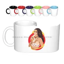 She Like Banana Ceramic Mugs Coffee Cups Milk Tea Mug Model Kink Lana Lana Roadhes Roadhes Creative Trending Vintage Gift