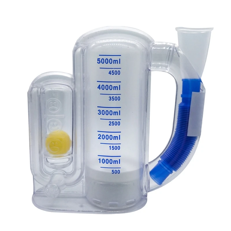 Breathing Exerciser Breathe Trainer Vital Capacity Pulmonary Function Rehabilitation Physical Training Device
Breathing Exerciser Breathe Trainer Vital Capacity Pulmonary Function Rehabilitation Physical Training Device