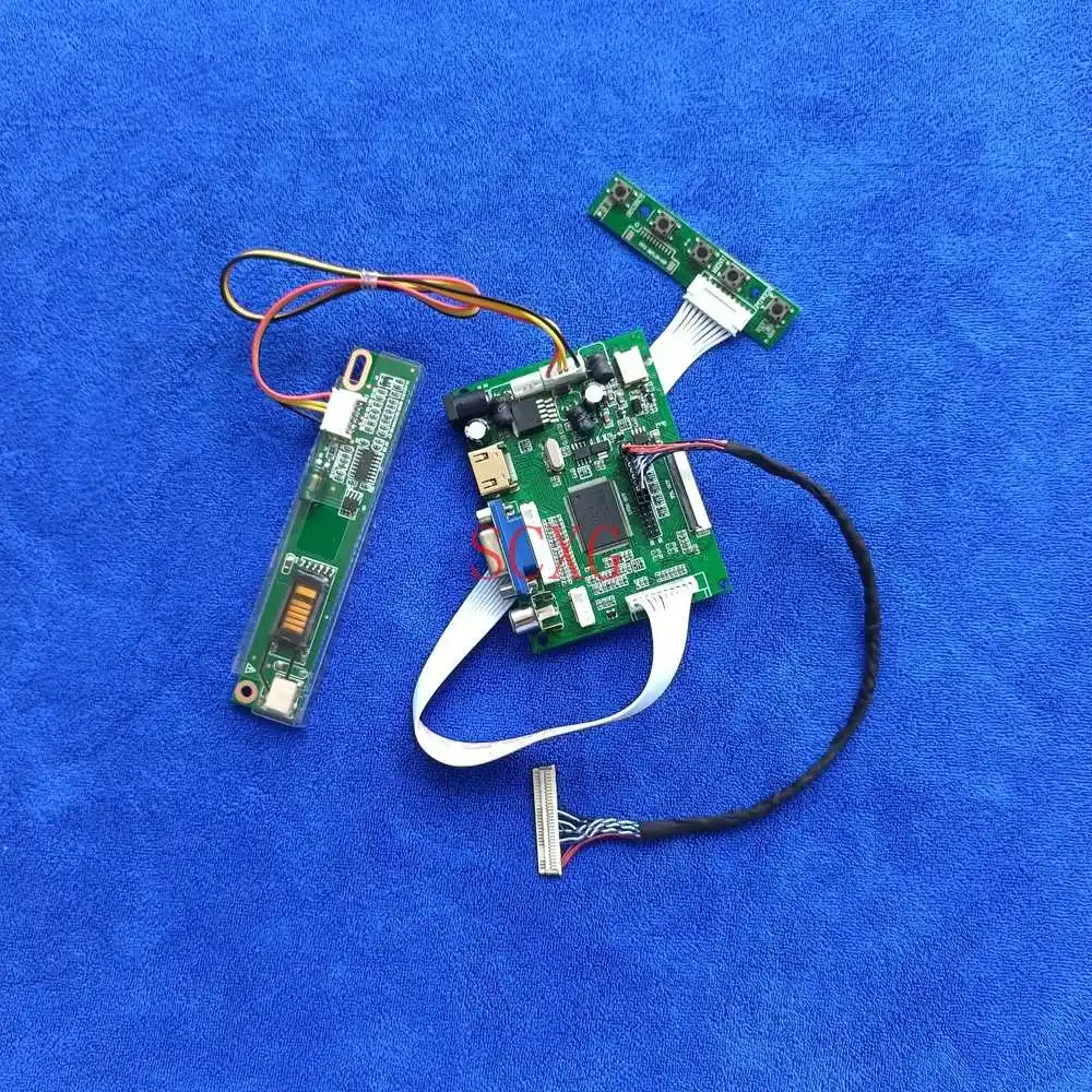 DIY Kit monitor 1-CCFL LCD controller drive board 1280*768 Fit B140EW01/LP140WX1 monitor 30-Pin LVDS 2AV VGA HDMI-compatible
DIY Kit monitor 1-CCFL LCD controller drive board 1280*768 Fit B140EW01/LP140WX1 monitor 30-Pin LVDS 2AV VGA HDMI-compatible