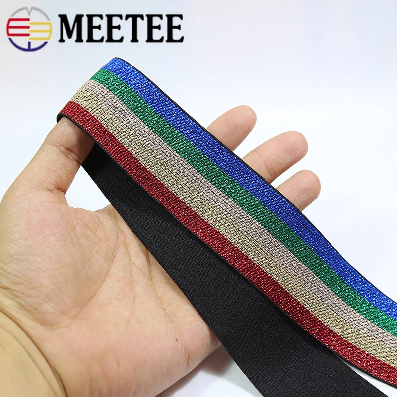 3Meters 4cm Stripe Elastic Bands Clothing Bags Trousers Rubber Band Soft Belt Tension Webbing DIY Sewing Accessories EB117
3Meters 4cm Stripe Elastic Bands Clothing Bags Trousers Rubber Band Soft Belt Tension Webbing DIY Sewing Accessories EB117
