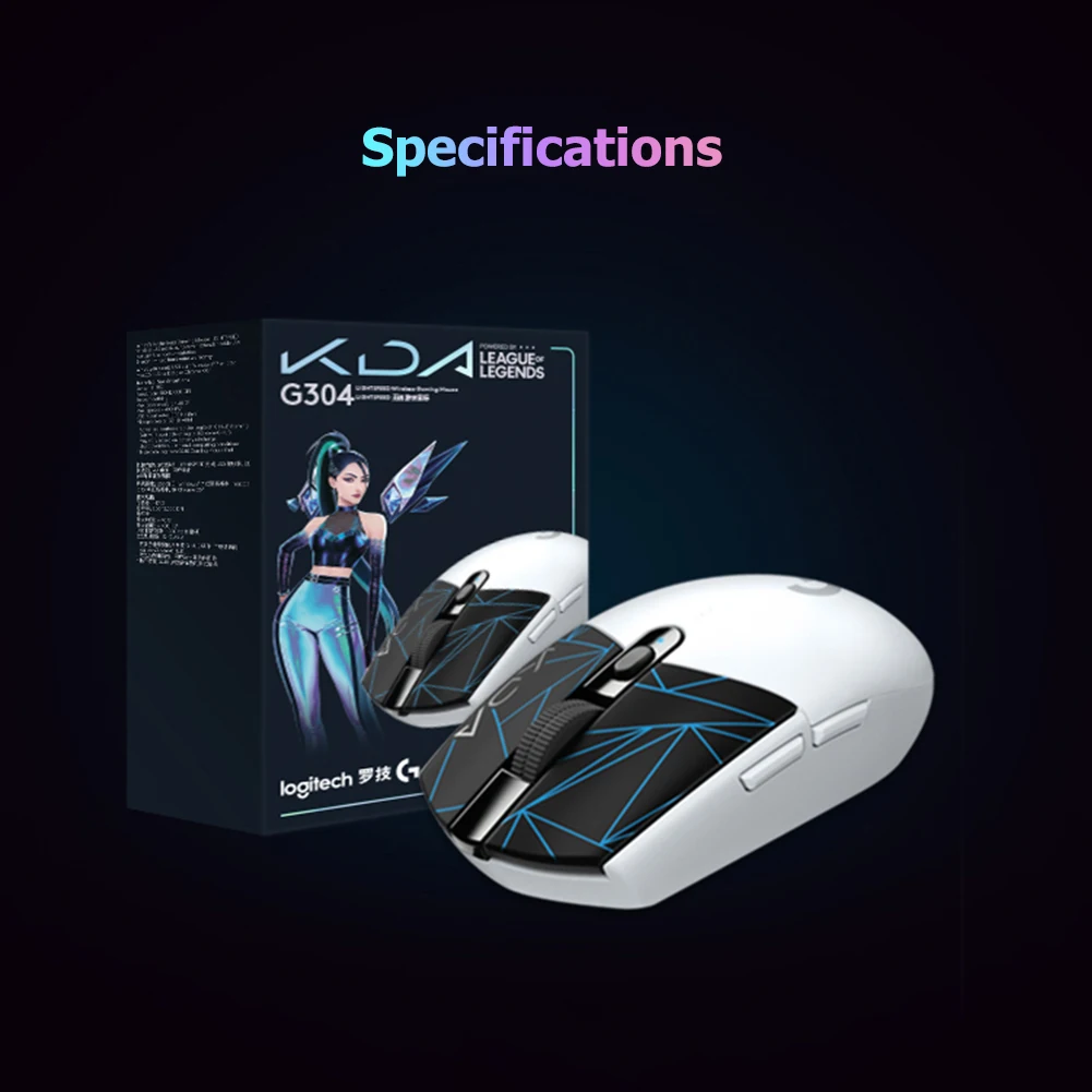 Logitech G304 Wireless Gaming Mice HERO Engine 12000DPI 6 Button USB 2.4G Computer Ergonomic Mouse
Logitech G304 Wireless Gaming Mice HERO Engine 12000DPI 6 Button USB 2.4G Computer Ergonomic Mouse