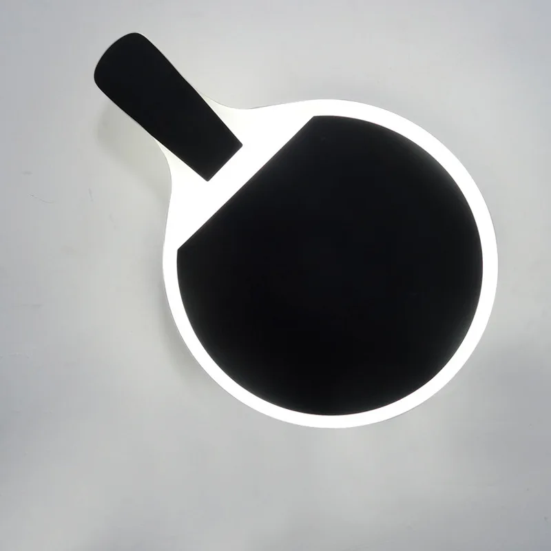 Simple and creative corridor LED lamp hotel room lamp children room table tennis racket lamp bedroom bedside lamp
Simple and creative corridor LED lamp hotel room lamp children room table tennis racket lamp bedroom bedside lamp