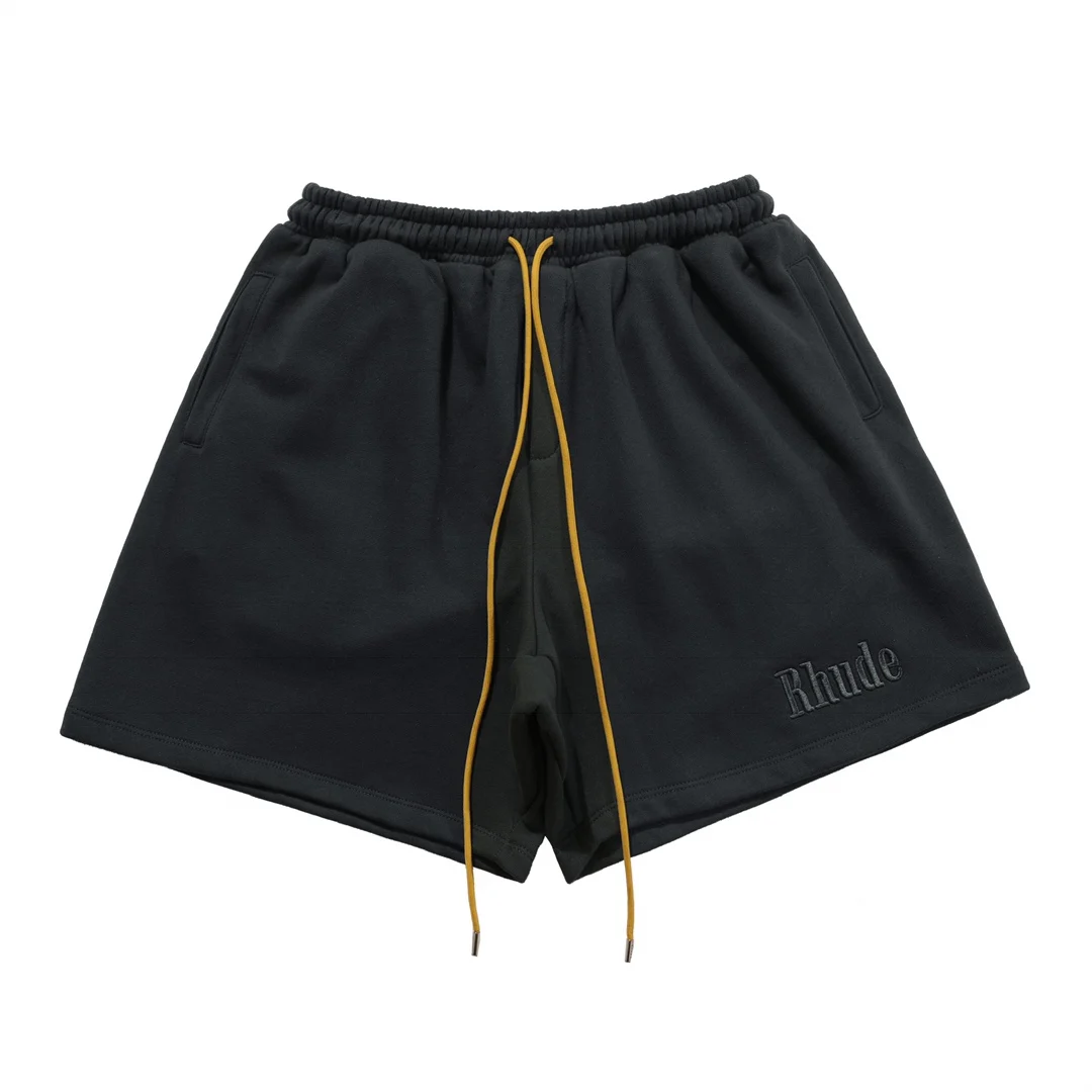 21SS RHUDE Sweatpants Women Men High Street Zip-up Shorts Embroidered Logo Solid Color High Street Drawstring Shorts
21SS RHUDE Sweatpants Women Men High Street Zip-up Shorts Embroidered Logo Solid Color High Street Drawstring Shorts