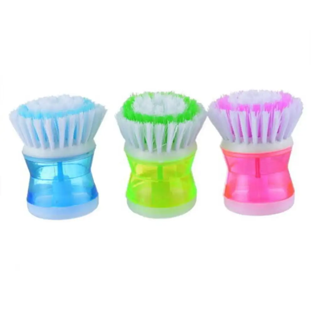 Kitchen Goods Plastic Brush For Washing Kitchen Household Washing Utensils Pot Dish Brush With Washing Up Liquid Soap Dispenser
Kitchen Goods Plastic Brush For Washing Kitchen Household Washing Utensils Pot Dish Brush With Washing Up Liquid Soap Dispenser