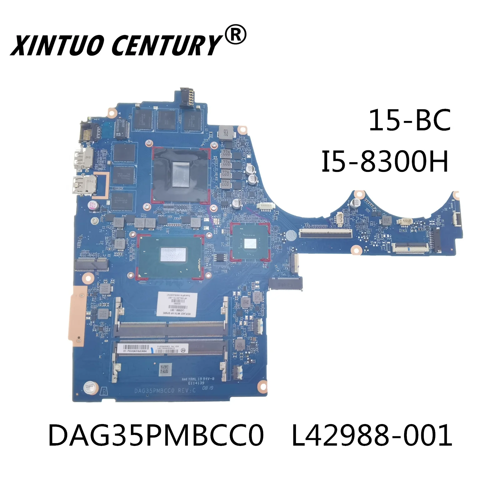 Материнская плата для HP 15-BC, строительная плата DAG35PMBCC0 GTX1060 3G, тест 100%
Материнская плата для HP 15-BC, строительная плата DAG35PMBCC0 GTX1060 3G, тест 100%