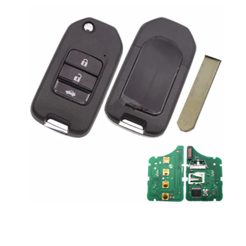 3 кнопки дистанционного ключа 434 МГц чип: Honda G PCF7961X(HITAG3) для Honda
3 кнопки дистанционного ключа 434 МГц чип: Honda G PCF7961X(HITAG3) для Honda