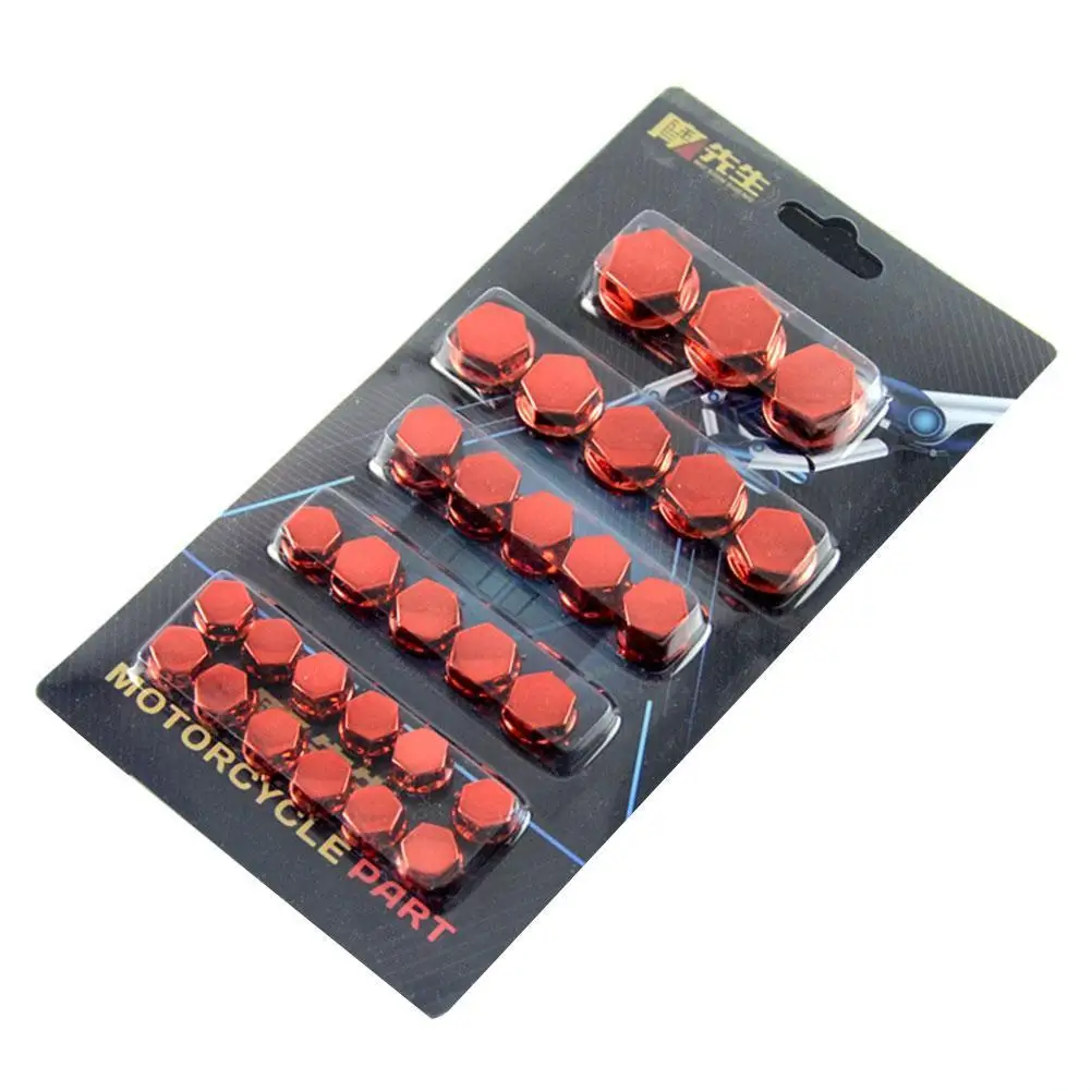 30Pcs/Set Motorcycle Modification Accessories Head for YAMAHA Styling Cover Parts Screw r30 for Kawasaki Honda Nuts Decorative
30Pcs/Set Motorcycle Modification Accessories Head for YAMAHA Styling Cover Parts Screw r30 for Kawasaki Honda Nuts Decorative