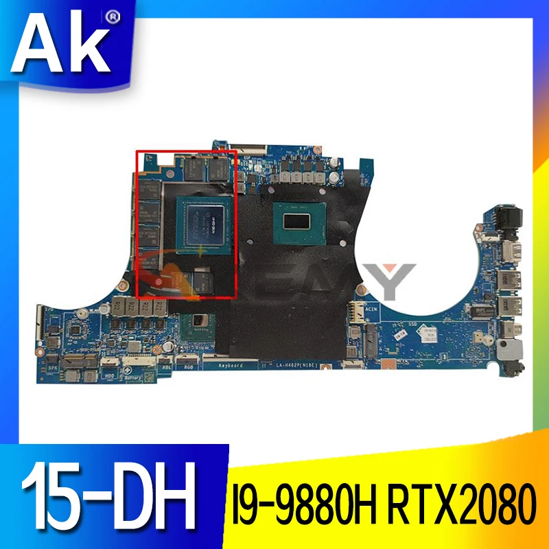 Материнская плата для HP 15-DH I9-9880H CPU RTX2080, графическая карта стандарта 100%
Материнская плата для HP 15-DH I9-9880H CPU RTX2080, графическая карта стандарта 100%