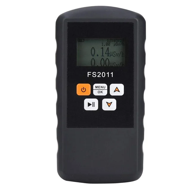 FS2011 Nuclear Radiation Detector Dosimeter Alarm Tester Tool LCD Display Radioactive Detector
FS2011 Nuclear Radiation Detector Dosimeter Alarm Tester Tool LCD Display Radioactive Detector
