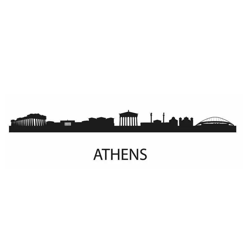 ATHENES Skyline Decal Wall Sticker Vinyl Stickers Decor Mural Art Living Room Home Decoration Landmark Skyline Wall Decal
ATHENES Skyline Decal Wall Sticker Vinyl Stickers Decor Mural Art Living Room Home Decoration Landmark Skyline Wall Decal