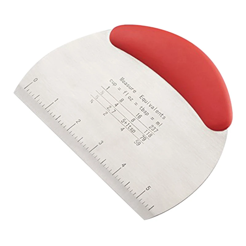 Stainless Steel Pizza Dough Scale Cutters Dough Scraper Bread Separator Flour Pastry Cake Tool kitchen DIY Baking Supplies
Stainless Steel Pizza Dough Scale Cutters Dough Scraper Bread Separator Flour Pastry Cake Tool kitchen DIY Baking Supplies