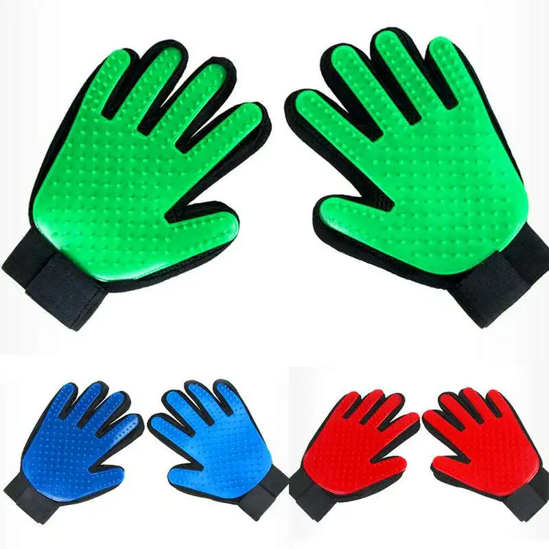 Pet Soft Silicone Glove Dog Cat Grooming Hair Deshedding Brush Comb Animal Hair Removal Hand Gloves
Pet Soft Silicone Glove Dog Cat Grooming Hair Deshedding Brush Comb Animal Hair Removal Hand Gloves