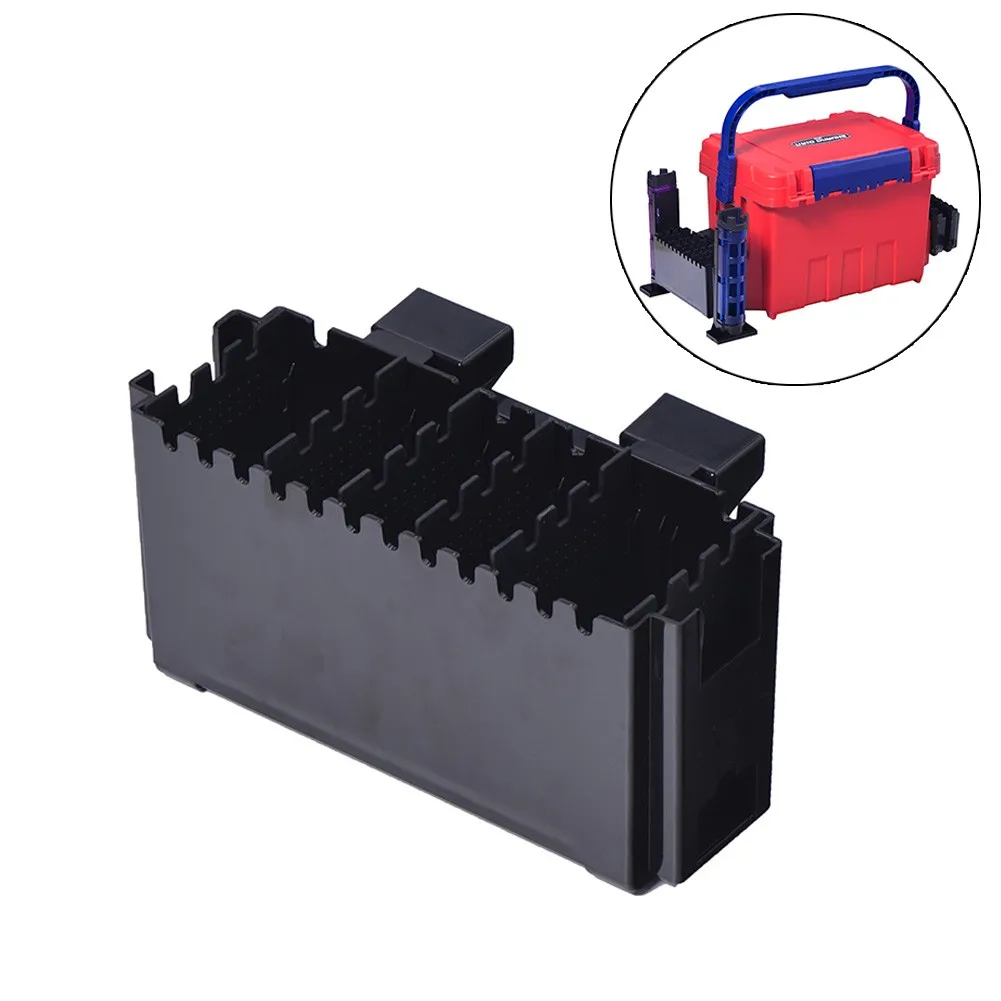 Fishing Bait Holder Bait Box Raft Fishing Barrel Accessory Vertical Inserted Lure Case For MEIHO Box Fishing Terminal Tackle
Fishing Bait Holder Bait Box Raft Fishing Barrel Accessory Vertical Inserted Lure Case For MEIHO Box Fishing Terminal Tackle