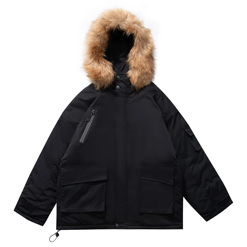 2021 New Winter Men's Fashion Black Parkas Jackets Men Hooded Thick Warm Coat Male High Quality Cotton Padded Jacket S-3XL
2021 New Winter Men's Fashion Black Parkas Jackets Men Hooded Thick Warm Coat Male High Quality Cotton Padded Jacket S-3XL
