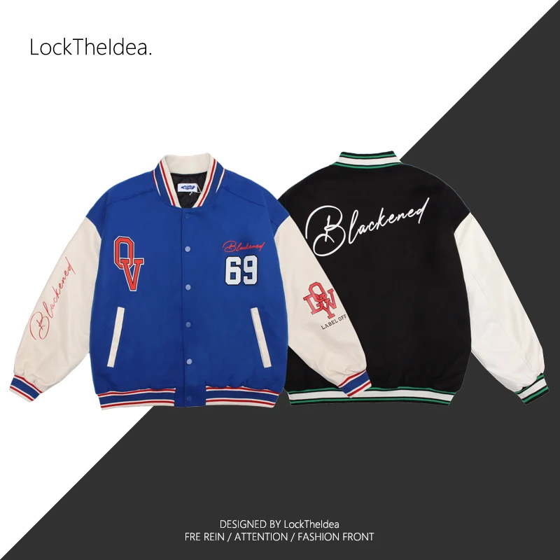 Loose Casual American Baseball Uniform Couple Oversized Retro Letter Embroidery Coat Men 2021 Harajuku Streetwear Pilot Jacket
Loose Casual American Baseball Uniform Couple Oversized Retro Letter Embroidery Coat Men 2021 Harajuku Streetwear Pilot Jacket