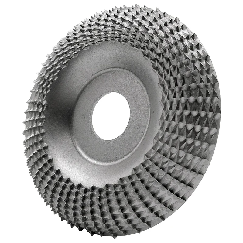 Wood Carving Disc Grinder Shaping Disc 7/8 Inch Bore Wood Grinding Wheel Carving Abrasive Disc(100mm, Arc Type, Silver)
Wood Carving Disc Grinder Shaping Disc 7/8 Inch Bore Wood Grinding Wheel Carving Abrasive Disc(100mm, Arc Type, Silver)