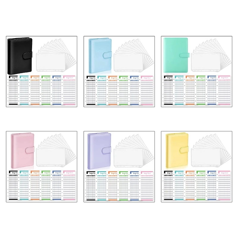 J60A Budget Binder for Saving Money Binders for Daily Diaries Schedule Reminder Accounting Recordings Composition Writing
J60A Budget Binder for Saving Money Binders for Daily Diaries Schedule Reminder Accounting Recordings Composition Writing