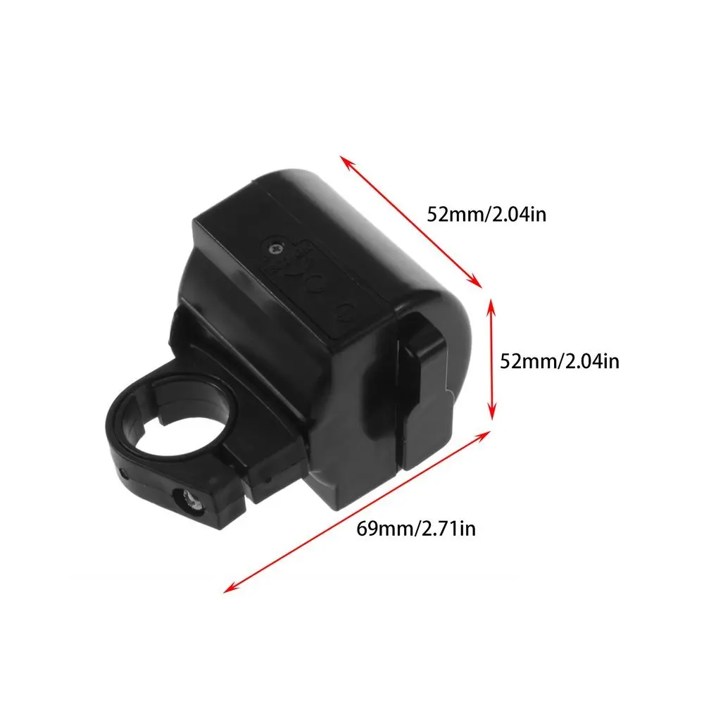 Mini Electronic Bicycle Horn Electrical Bike Bell Cycling Handlebar Ultra Loud Alarm Ring Battery Powered 360 Degree Rotating
Mini Electronic Bicycle Horn Electrical Bike Bell Cycling Handlebar Ultra Loud Alarm Ring Battery Powered 360 Degree Rotating