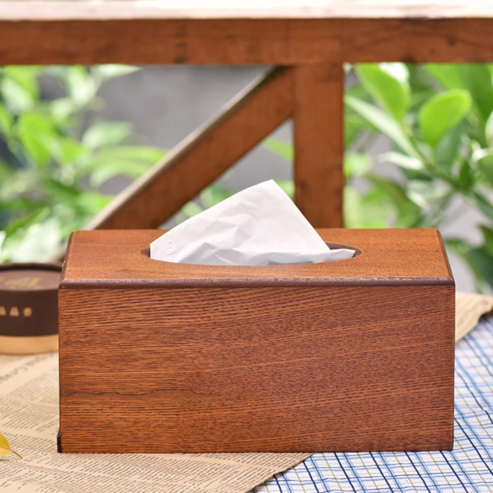 Home Solid Wood Holder Napkin Case Paper Stylish Simple Tissue Box Storage Kitchen
Home Solid Wood Holder Napkin Case Paper Stylish Simple Tissue Box Storage Kitchen